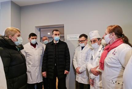 Міністр охорони здоров'я України Віктор Ляшко обговорив плани розвитку Одеського обласного онкологічного диспансеру